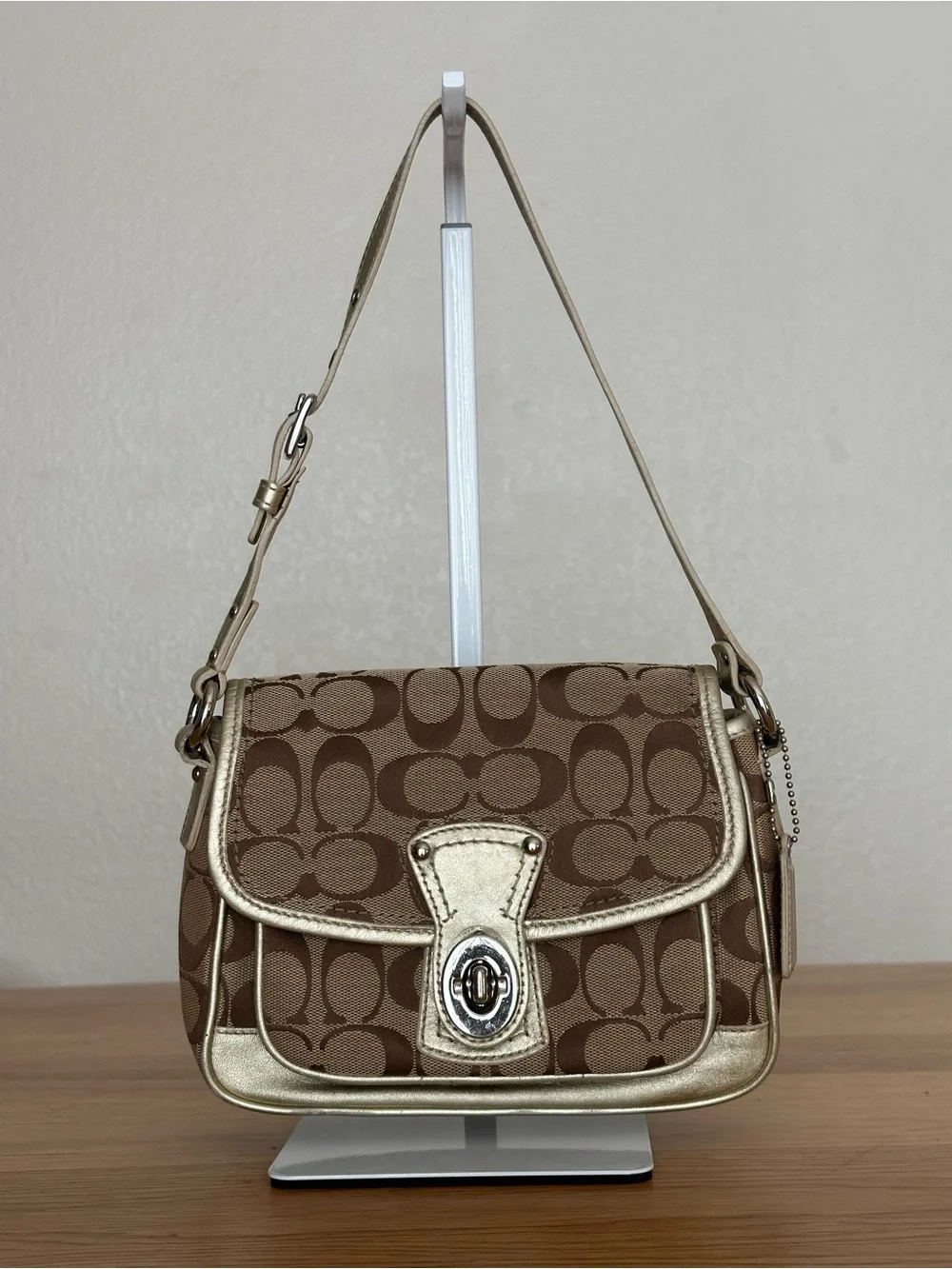 Coach Turnlock Shoulder Bag